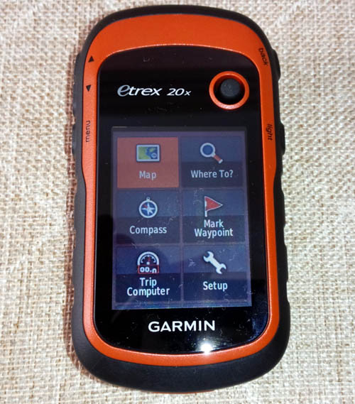 GARMIN eTrex20x英語表示