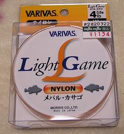 モーリス バリバス　ライトゲーム　ナイロン　１００ｍ 4lb